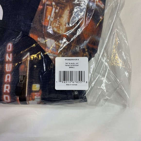 Supreme The North Face Taped Seam Shell Jacket Times Square Size S - Picture 3 of 10